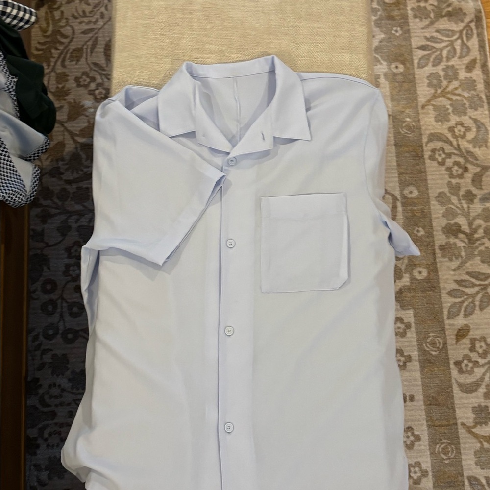 lululemon athletica Light Blue Men’s Camping Shirt